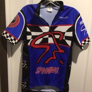 Women’s “Spinning” Cycling Jersey - Size Small
